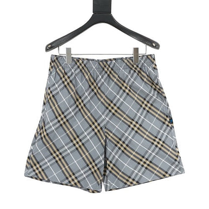 Burberry Diagonal Check Swim Shorts