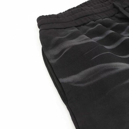 Balenciaga SS26 Embroidered Logo Washed Shorts