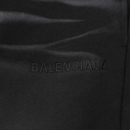 Balenciaga SS26 Embroidered Logo Washed Shorts